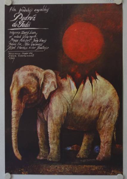 Reise nach Indien originales polnisches Filmplakat